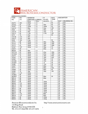 AA118 Datasheet PDF American Accurate Components, Inc.