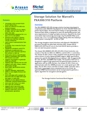 PXA310 Datasheet PDF Actel Corporation