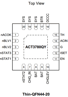 ACT3780QY410-T Datasheet PDF Active-Semi, Inc