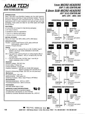 MRS256T Datasheet PDF Adam Technologies, Inc.