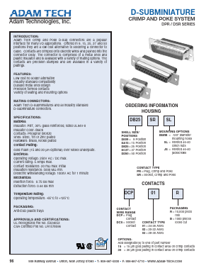 DCS01R Datasheet PDF Adam Technologies, Inc.