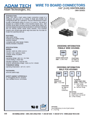 DMH12 Datasheet PDF Adam Technologies, Inc.