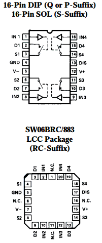 SW06BRC Datasheet PDF Analog Devices