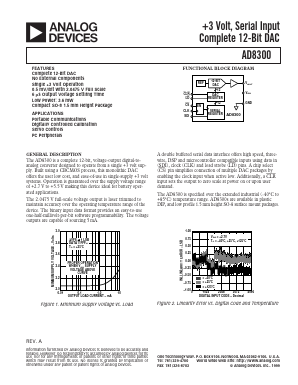 AD8300ARZ Datasheet PDF Analog Devices