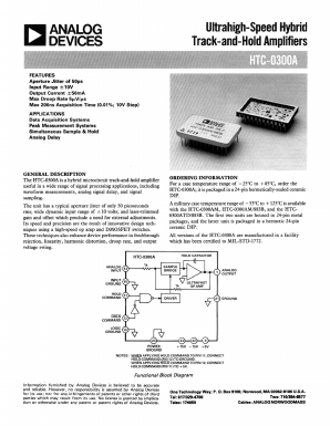 HTC-0300AG Datasheet PDF Analog Devices