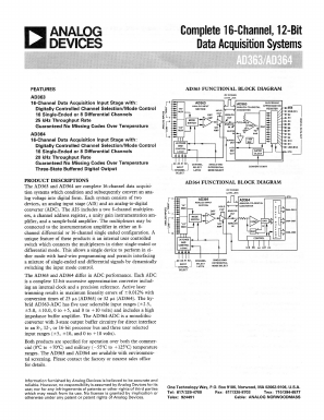AD364RJD Datasheet PDF Analog Devices