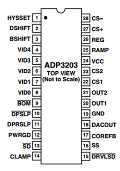 ADP3203JRU-10-RL Datasheet PDF Analog Devices