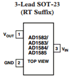 AD1583CRT-REEL7 Datasheet PDF Analog Devices