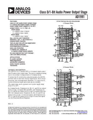 EVAL-AD1991EB Datasheet PDF Analog Devices
