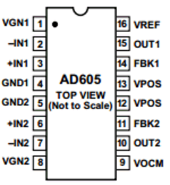 AD605ANZ Datasheet PDF Analog Devices