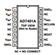 AD7401AYRWZ Datasheet PDF Analog Devices