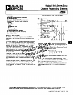 AD880J Datasheet PDF Analog Devices