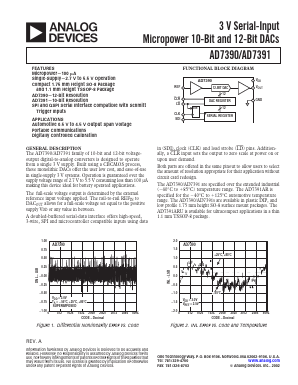 AD7391 Datasheet PDF Analog Devices