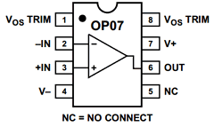OP07CS Datasheet PDF Analog Devices