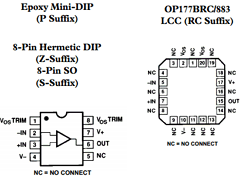 OP177EZ Datasheet PDF Analog Devices