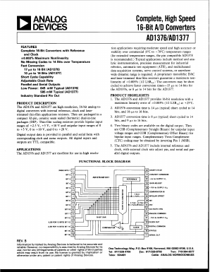 AD1316 Datasheet PDF Analog Devices