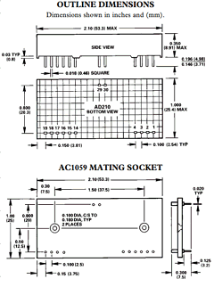 AD210 Datasheet PDF Analog Devices