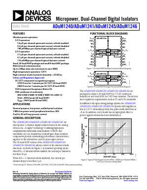 ADUM1246ARZ Datasheet PDF Analog Devices