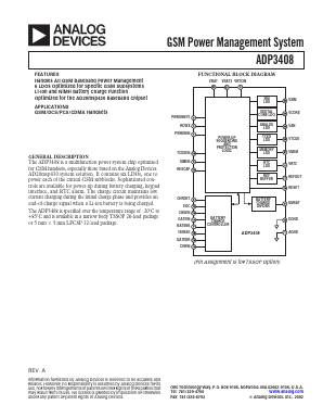 ADP3408ARU-1.8 Datasheet PDF Analog Devices