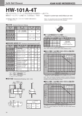 HW-101A-4T Datasheet PDF  Asahi Kasei Microdevices