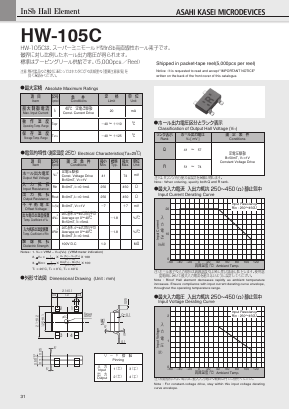 HW-105C Datasheet PDF  Asahi Kasei Microdevices