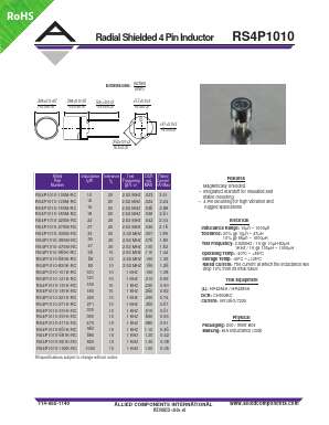 RS4P1010-331K-RC Datasheet PDF Allied Components International