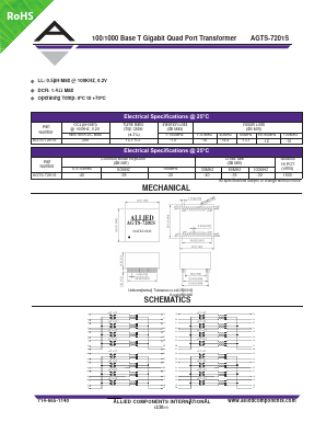 AGTS-7201S Datasheet PDF Allied Components International