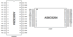 AS6C6264-55STIN Datasheet PDF Alliance Semiconductor