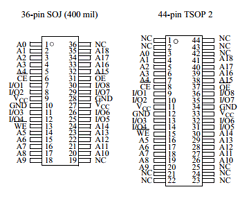 AS7C34096-10 Datasheet PDF Alliance Semiconductor