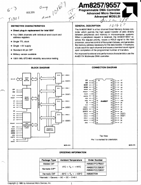 AM9557DC Datasheet PDF Advanced Micro Devices