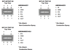 AME8804 Datasheet PDF AME, Inc