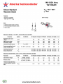 1N1188A Datasheet PDF America Semiconductor, LLC