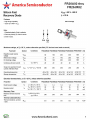 FR20A02 Datasheet PDF America Semiconductor, LLC