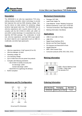 AR0504S6 Datasheet PDF Applied Power Microelectronics Co.,Ltd.