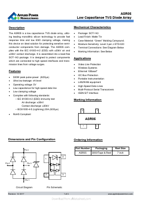 ASR05 Datasheet PDF Applied Power Microelectronics Co.,Ltd.