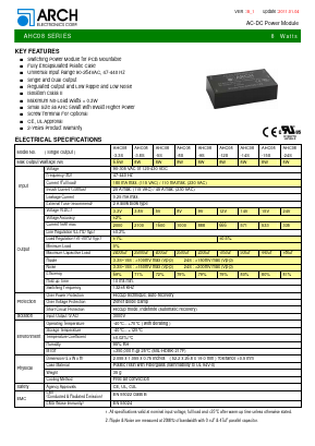 AHC08_SERIES Datasheet PDF ARCH Electronics