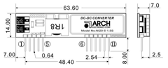 NI20-5-2.1S Datasheet PDF ARCH Electronics
