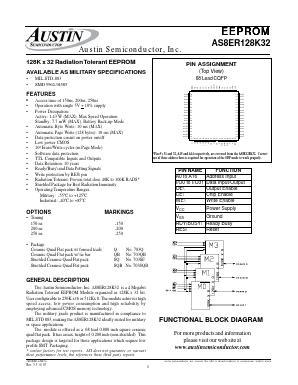AS8ER128K32 Datasheet PDF Austin Semiconductor