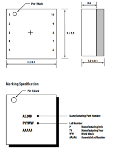 ACPM-5208-BLK Datasheet PDF Avago Technologies