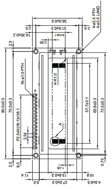 ACM1602L-FEYD-T Datasheet PDF AZ Displays