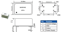 AOCJY1-A-10.000MHZ-F Datasheet PDF Abracon Corporation