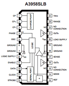 A3958SB-T Datasheet PDF Allegro MicroSystems