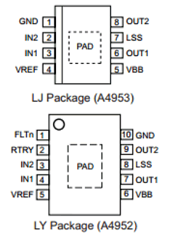 A4953 Datasheet PDF Allegro MicroSystems