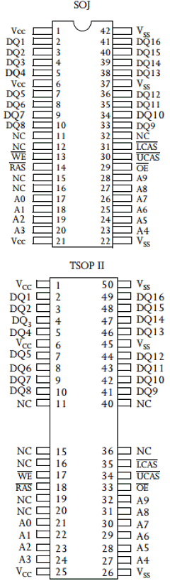 AS4C1M16F5-50TC Datasheet PDF Alliance Semiconductor