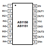 AS1150-T Datasheet PDF austriamicrosystems AG