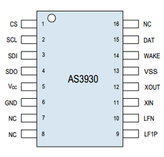 AS3930-BTST Datasheet PDF austriamicrosystems AG