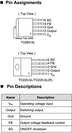 AP1501A Datasheet PDF Anachip Corporation