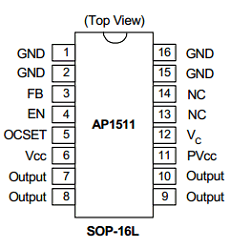 AP1511 Datasheet PDF Anachip Corporation