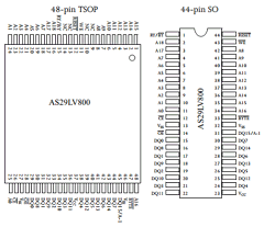 AS29LV800B-70SIB Datasheet PDF ANADIGICS