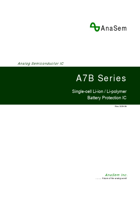 A7BE02BA Datasheet PDF AnaSem Semiconductors